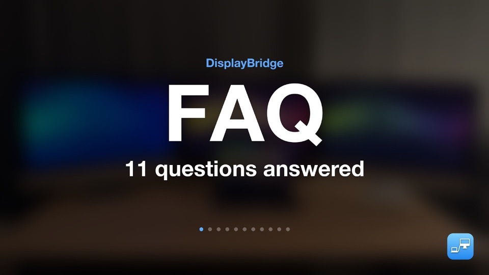 The FAQ video's title card: 11 questions answered